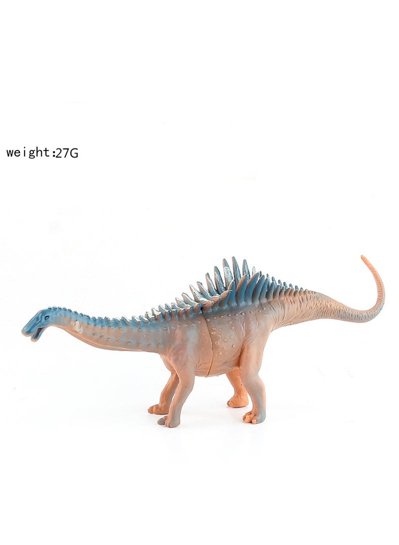 8 Inch Amargasaurus, Realistic Jurassic Dinosaur Model Toy, Plastic Educational Prehistoric Animal Model For Kids And Toddlers - Image 1